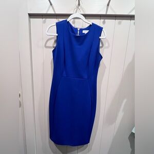 Royal blue Calvin Klein sheath- size 6